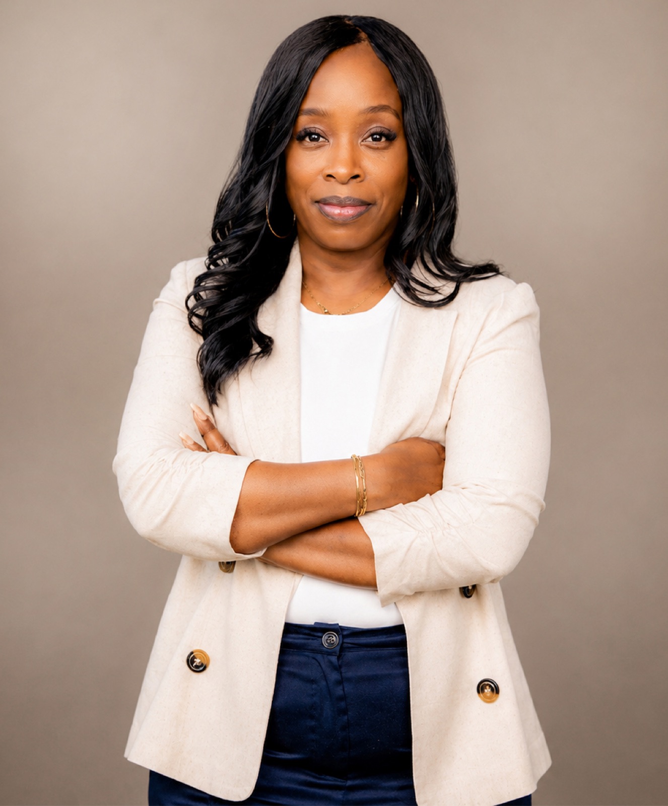 Brand photographer OKC portfolio — studio brand portrait